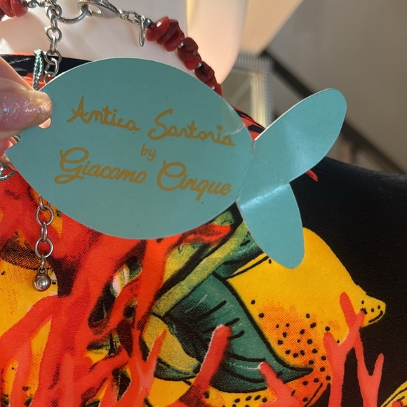 Antica Sartoria by Giacomo Cinque Deep V Maxi Gown - Picture 8 of 8